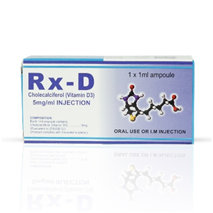 Rx-D Injection (Vit D3) - Star Laboratories